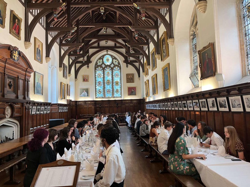 Formal Dinner, Oxford College