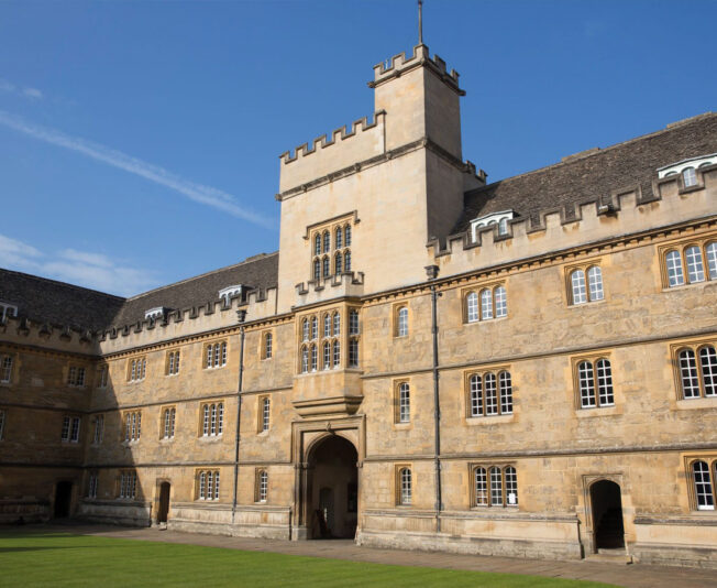 Wadham College building within Oxford College